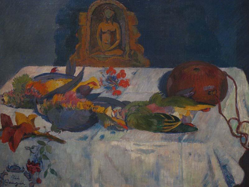 Paul Gauguin Still Life with Parrots oil painting picture